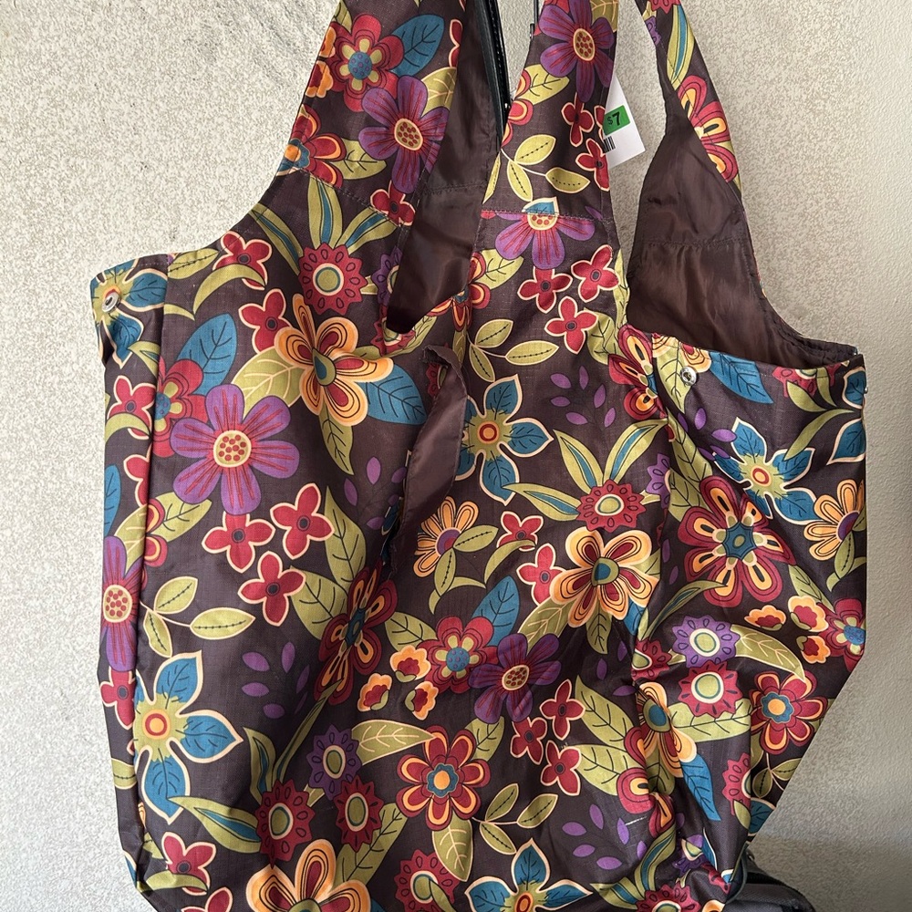 Colorful Floral Women's Tote Bag
